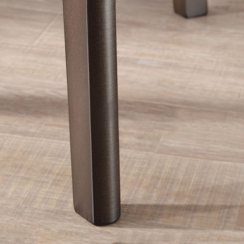 Extendable Modern Beech Wood Table for Restaurant Rectangle Dining Table with 4 Legs