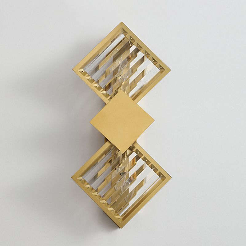 Unique Shape Wall Lighting Fixtures Modern 2 Lights Wall Light Sconces for Bedroom