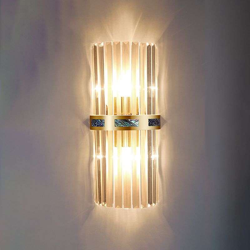 Contemporary Style Geometry Shape Wall Lights Crystal Wall Mount Lights