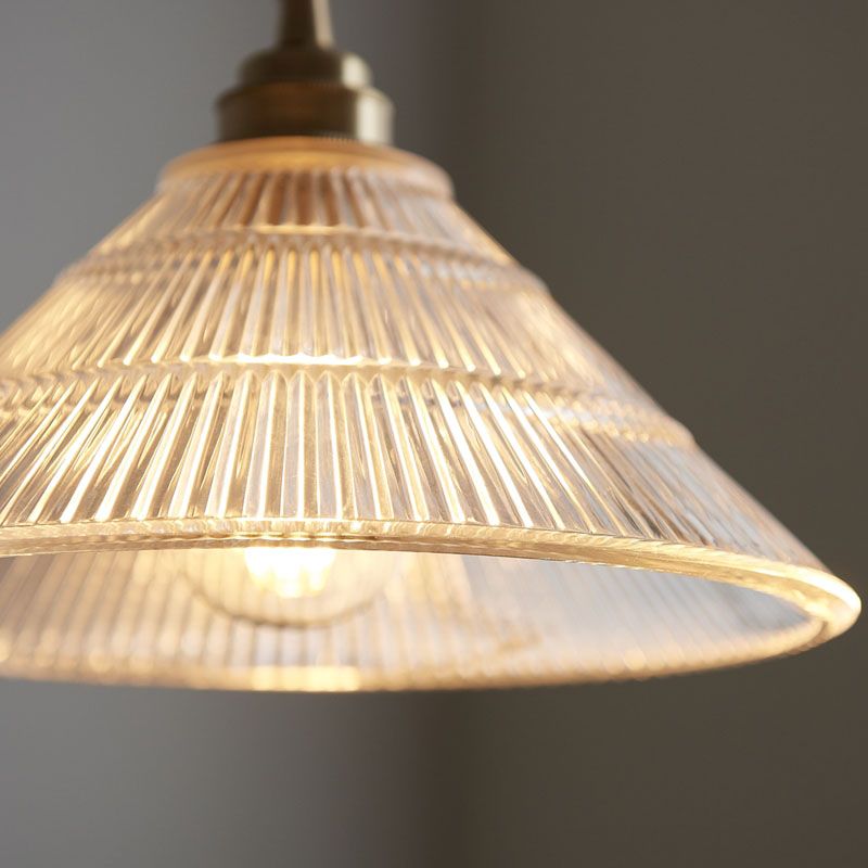 Glass Vintage Pendant Light 1-Light Hanging Ceiling Light for Dining Room