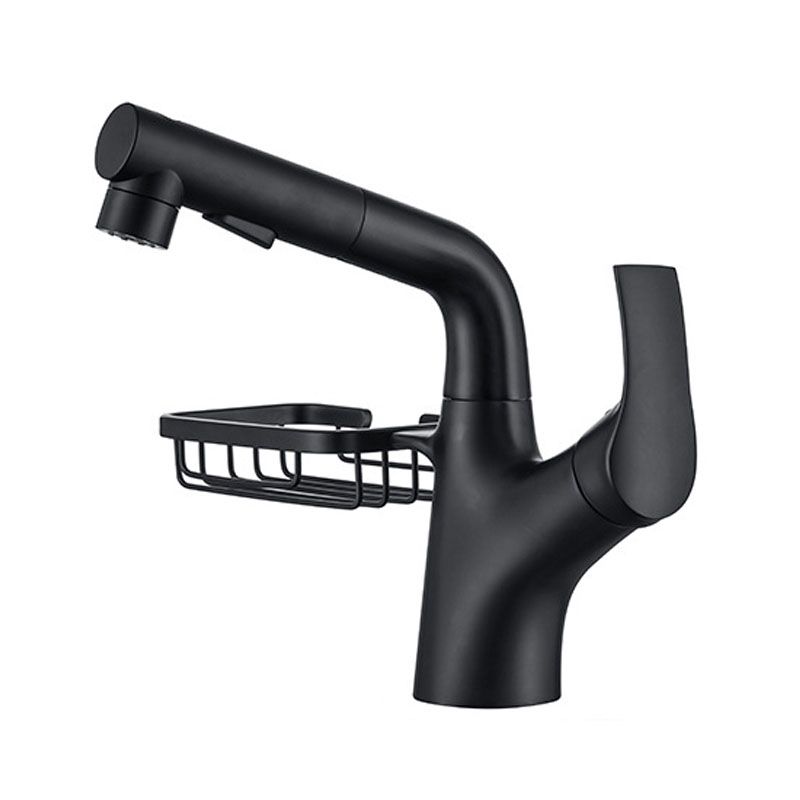 Industrial Sink Faucet Solid Color Centerset Bathroom Sink Faucet with Drain Assembly
