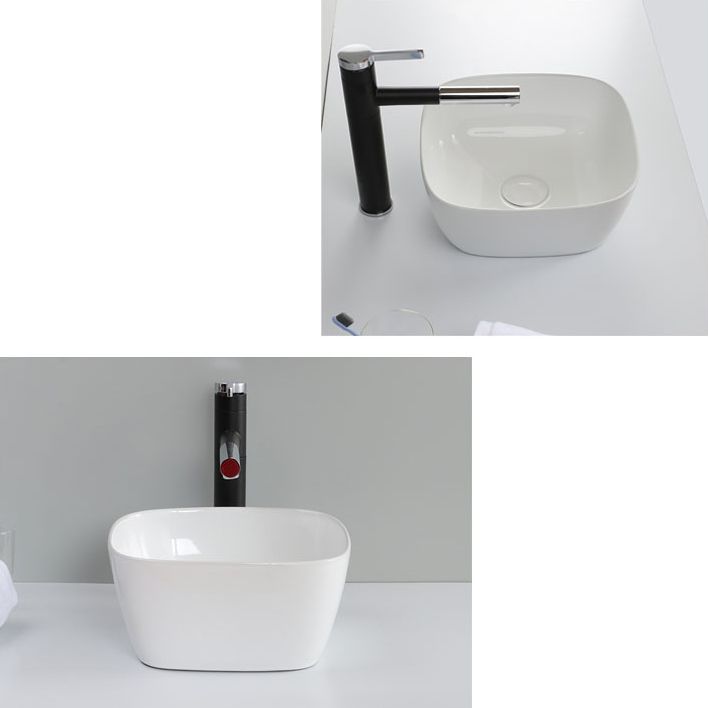 Classic Style Bathroom Sink Stainless Steel Bathroom Sink with Drain Strainer Kit