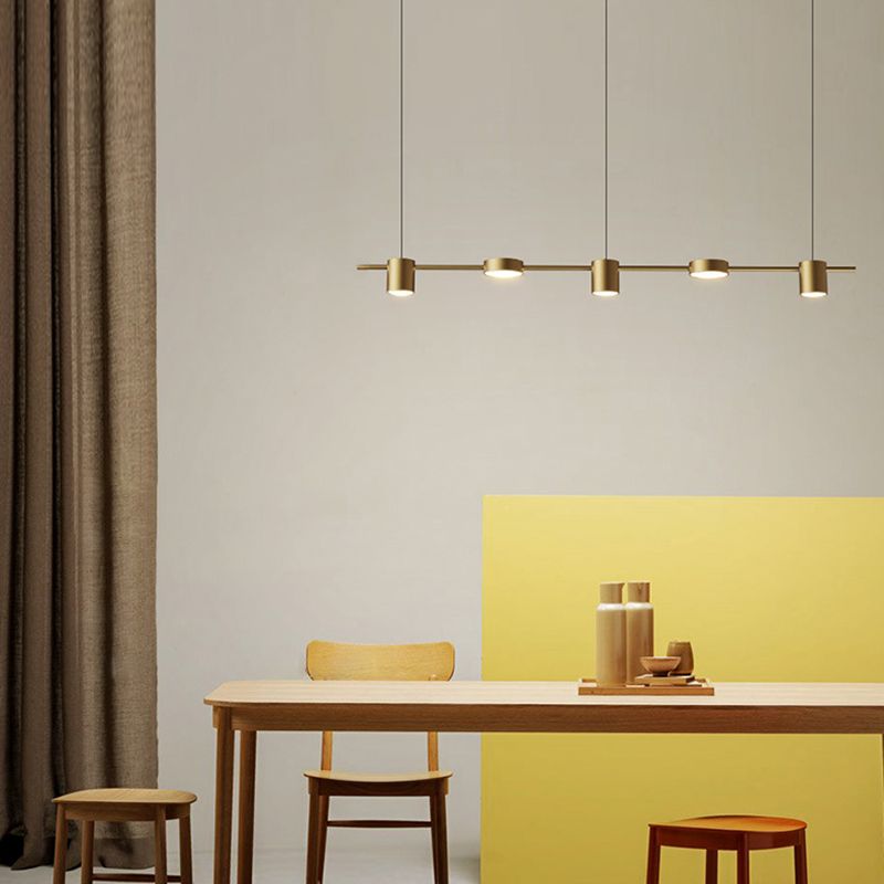 5 Light Kitchen Island Pendant Linear Pendant Lighting Island Light Fixtures