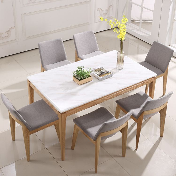 Sillas de comedor de estilo moderno, cocina, comedor, silla lateral sin brazos de madera