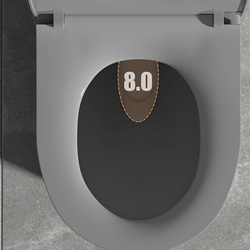Floor Mounted Toilet All In One Porcelain Urine Toilet Traditional Siphon Jet Toilet