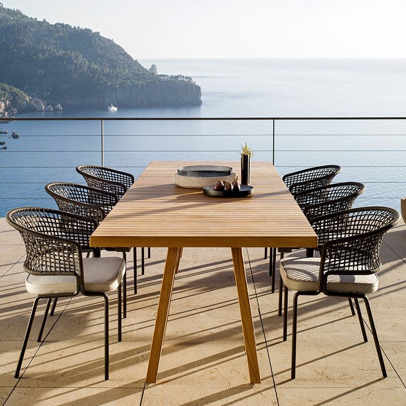 Contemporary Style 1/5/7/10 Pcs Dining Set Stoner Dining Table Set