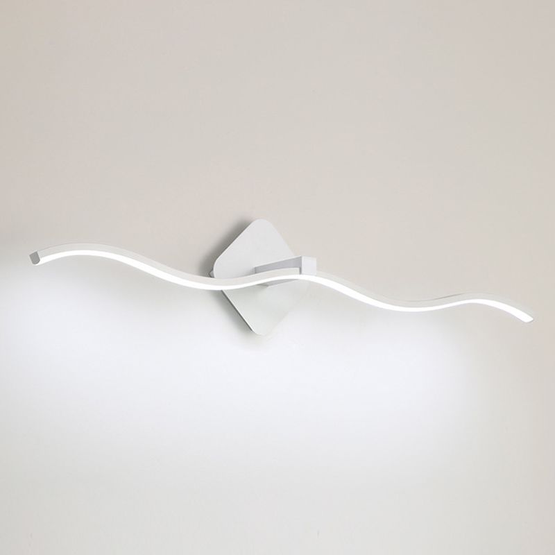 Luce illuminazione con applique a parete Luce montata a parete in metallo LED per bagno