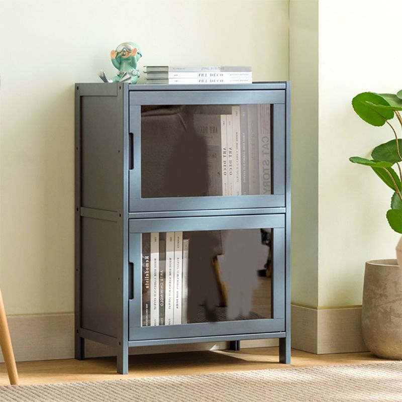 Modern Accent Cabinet with  Doors and Straight Legs for Living Room