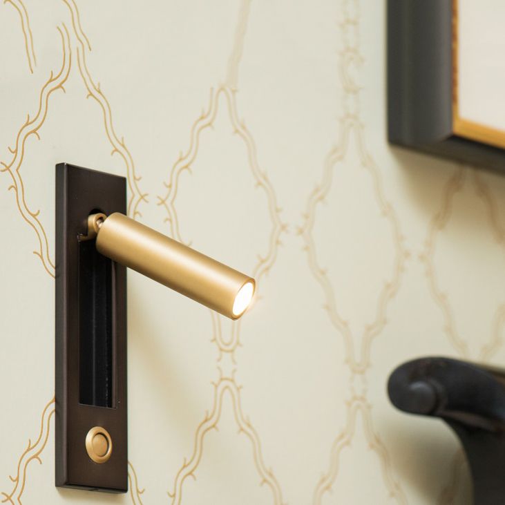 1 Light Unique Wall Sconce Modern Style Metal Wall Lighting for Reading