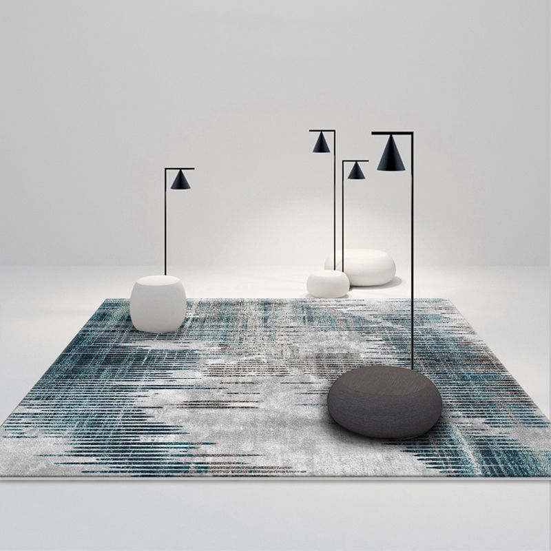 Alfombra industrial de la acuarela alfombra casual alfombra lavable con motos para decoración del hogar