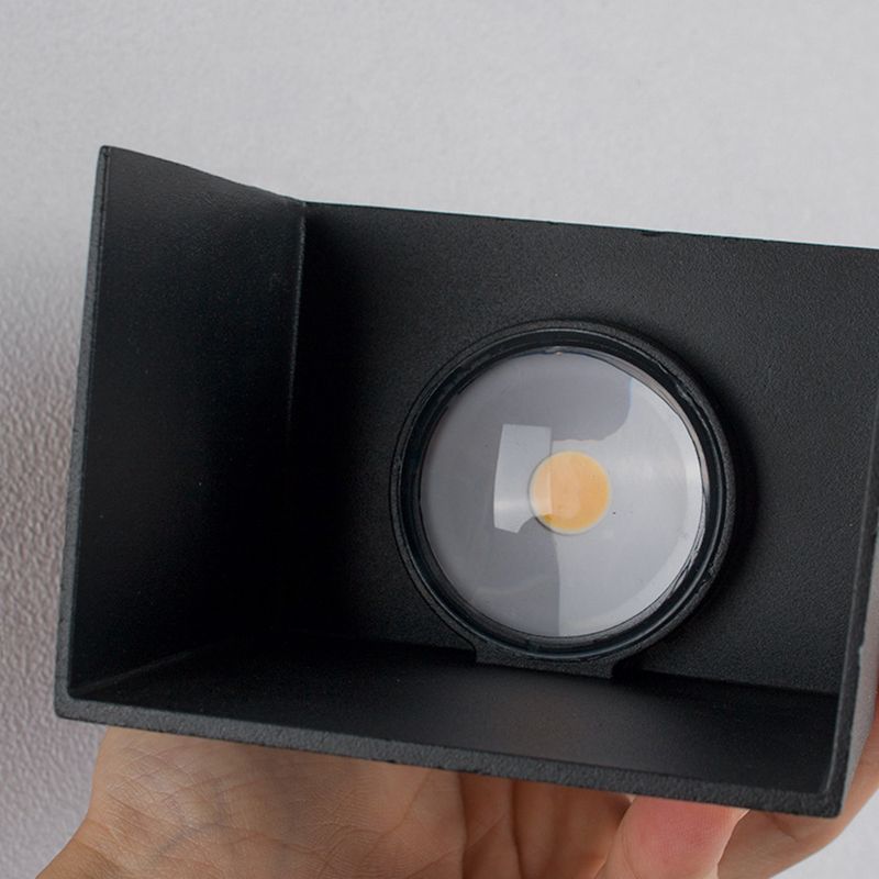 Rechteckige Aluminium im Freien LED LED Wandleuchte IP65 wasserdichte modern