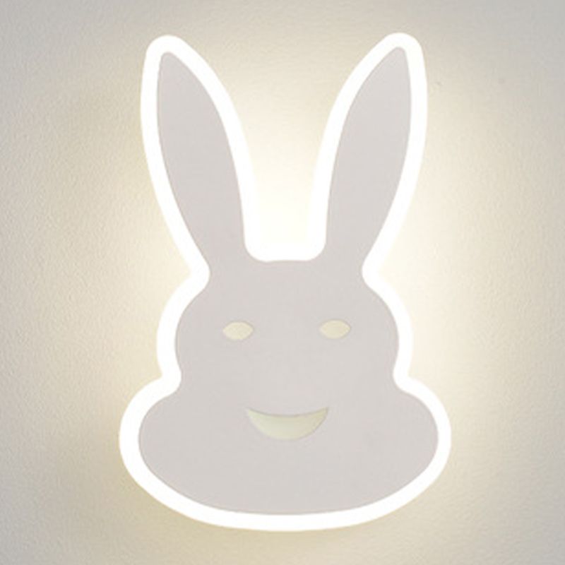 Unique Shade Single Light Wall Sconce Kids Style Metal Wall Mount Light Fixture