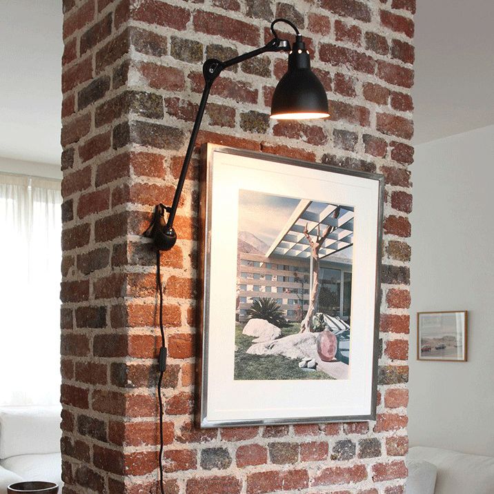 Swing Arm Wall Lamp Industrial Style 1 Light Sconce Light Fixture for Hotel Corridor