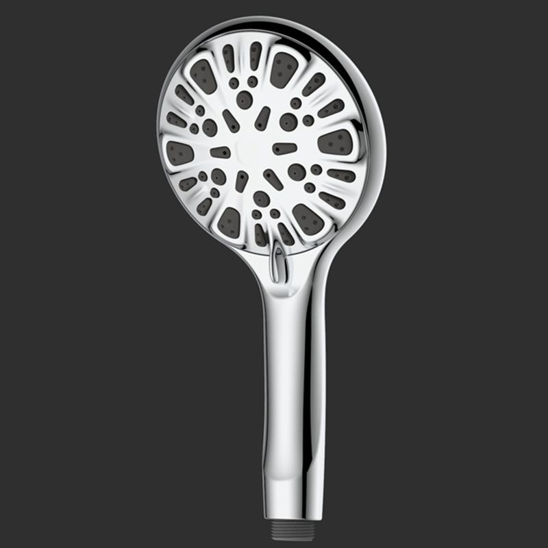 Modern Bathroom Shower Head 9-Jet Round Wall Mounted Shower Head