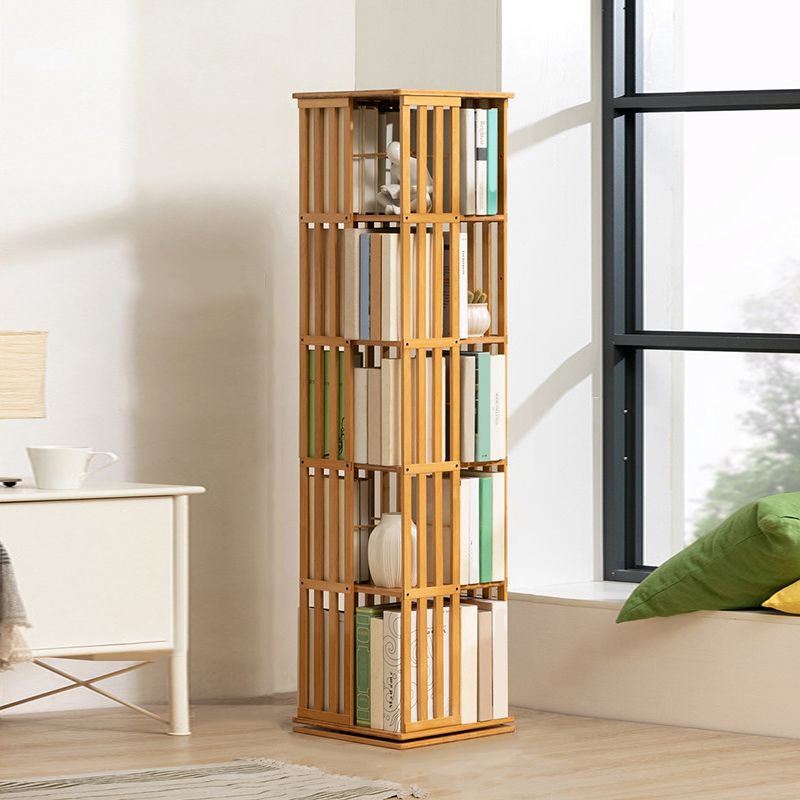 Geometric Rotatable Bookshelf Modern Style Study Room Bookshelf