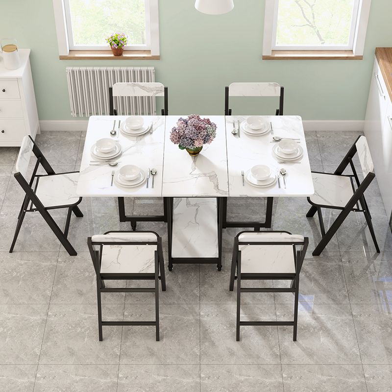 Modern Dining Set 1/2/4/5/7/9 Pcs Wood Dining Table and Chairs