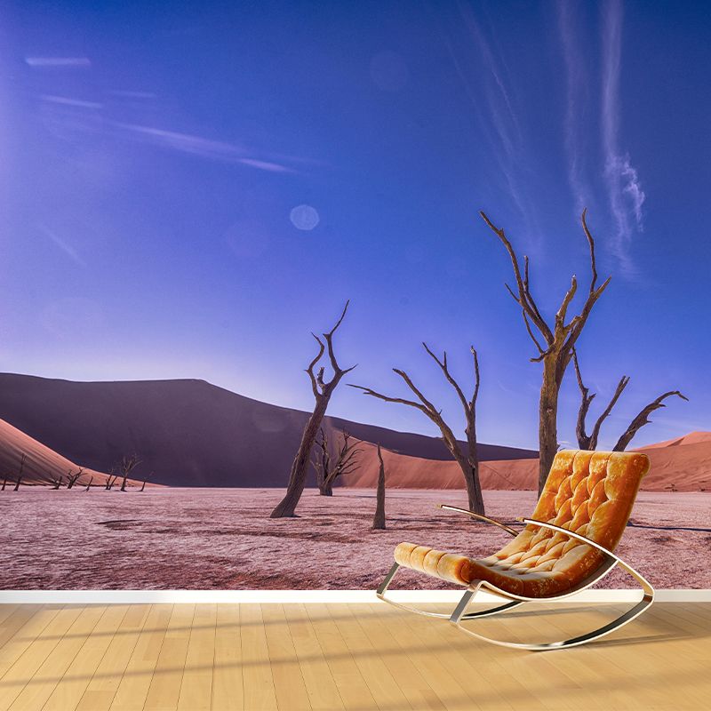 Horizontal Photography Desert Mural Environment Friendly Wallpaper for Wall Decor