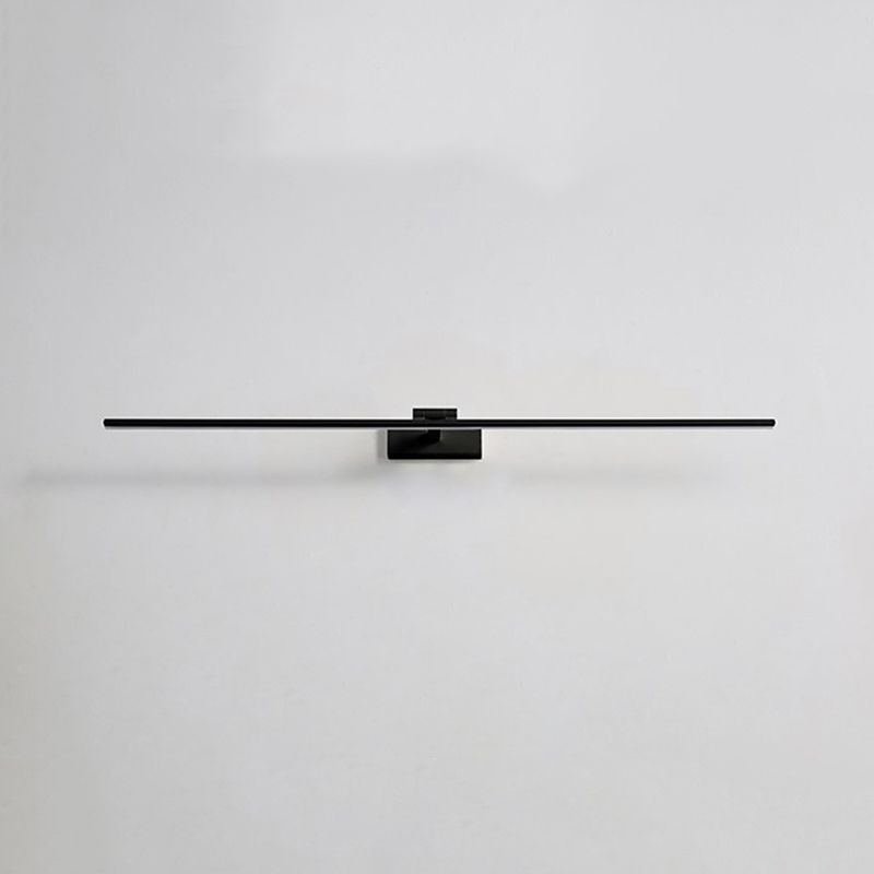 Modern Minimalist LED Wall Light Aluminium Linear Wall Lamp with Silicone Shade