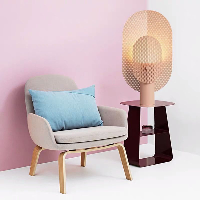 Modern Style Desk Lamp 1-Light Metal Table Lamp Fixture for Bedroom