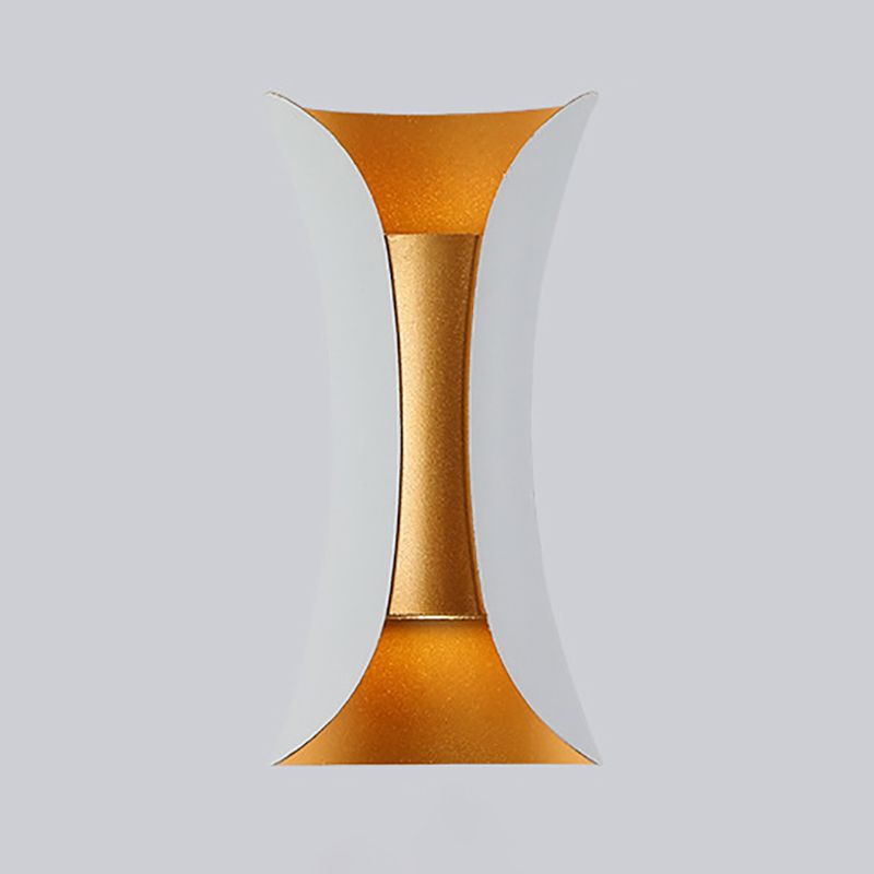 Modern Wall Washer Lighting Minimalist Metallic LED Wall Sconce for Sitting Room