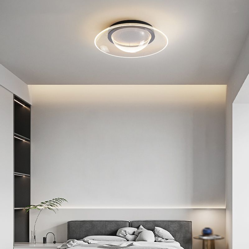 Nordic Flush Mount Acrylic LED Ceiling Light Fixture for Bedroom