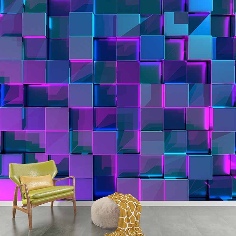 3D Vision Mildew Resistant Mural Wallpaper Sleeping Room Wall Mural
