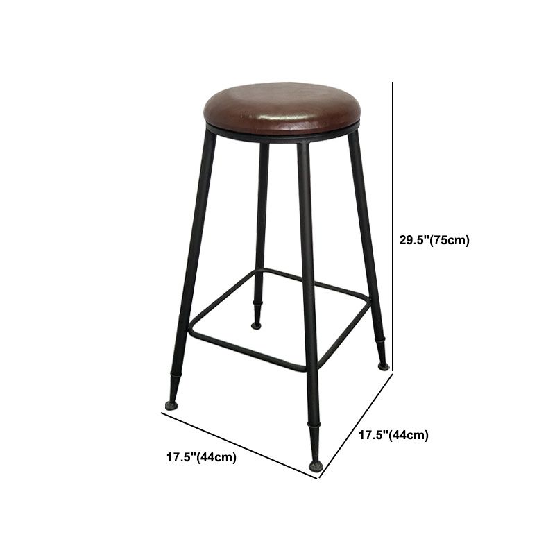 Industrial Style Solid Wood Bar Table Set 1/2/3/4 Pieces Counter Table with High Stools