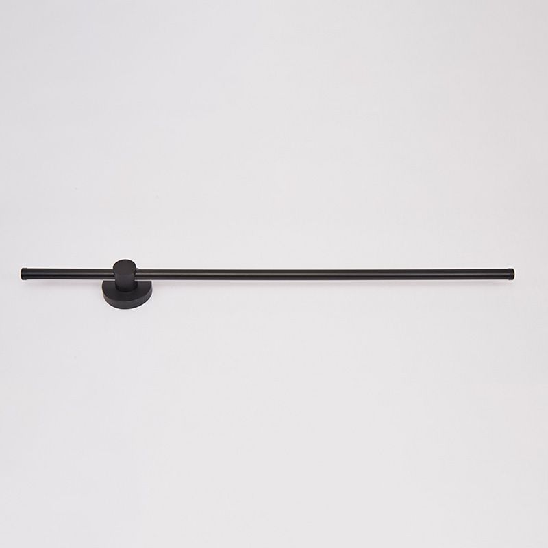 Metalen lineaire wandlicht SCONCES LED HEDENDAAGE WANDELEMUST LICHTBRIJFTE IN ZWART