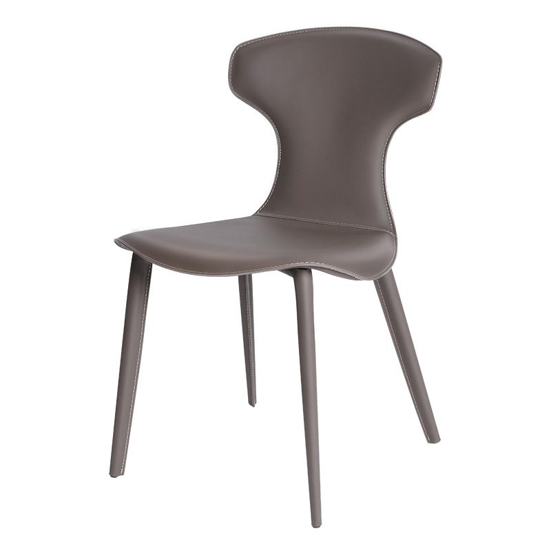 Contemporary Faux Leather Dining and Accent Chairs for Kitchen