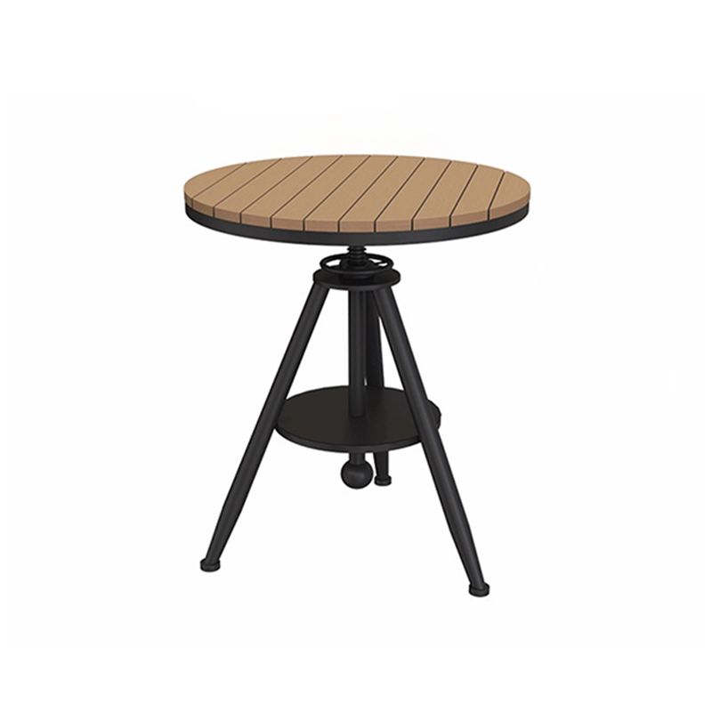 Modern Round Dining Set 1/3/5 Piece Reclaimed Wood Dining Table Set