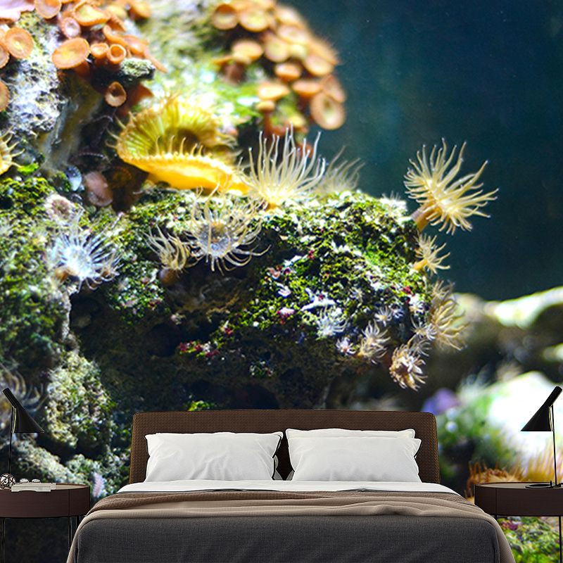 Customized Horizontal Photography Seabed Mural Eco-friendly Wallpaper Wall Covering