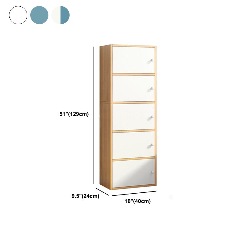 Modern Accent Cabinet with Knobs Doors Cabinet,Water Resistant