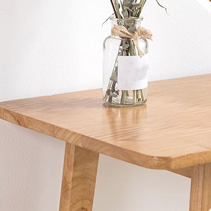 Modern Style Bistro Bar Table Solid Wood Rectangle Bar Table for Home