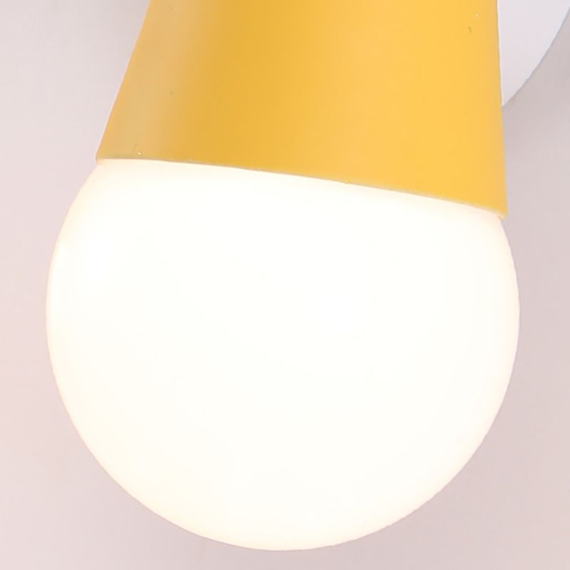 Luci da parete geometriche multi -luci lampade a parete in metallo moderno