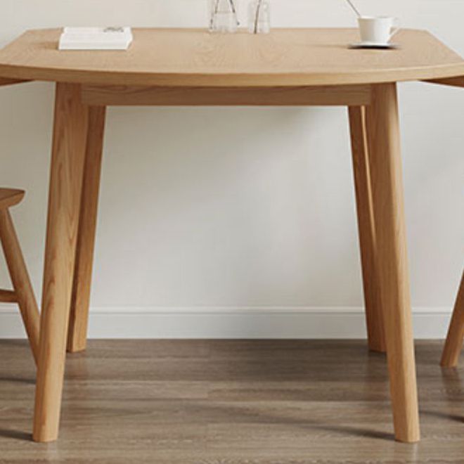 Modern 1/3/5 Pieces Furniture Solid Wood Dining Set in Natural