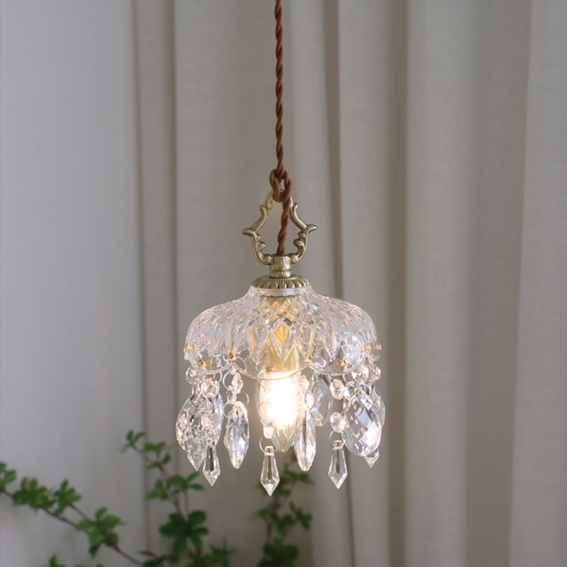 Modern Style Geometric Wall Mounted Lamps Glass 1 Light Wall Sconces