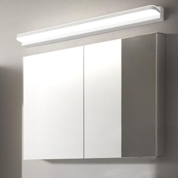 Ultradunne ijdelheid wandlampen moderne minimalistische stijl roestvrijstalen enkele ijdelheid lamp