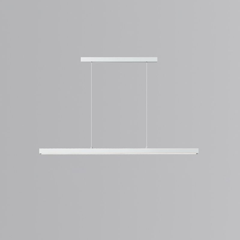 Simple Modern Nordic Style LED Hanging Island Pendant Light for Dining Room Office Bar