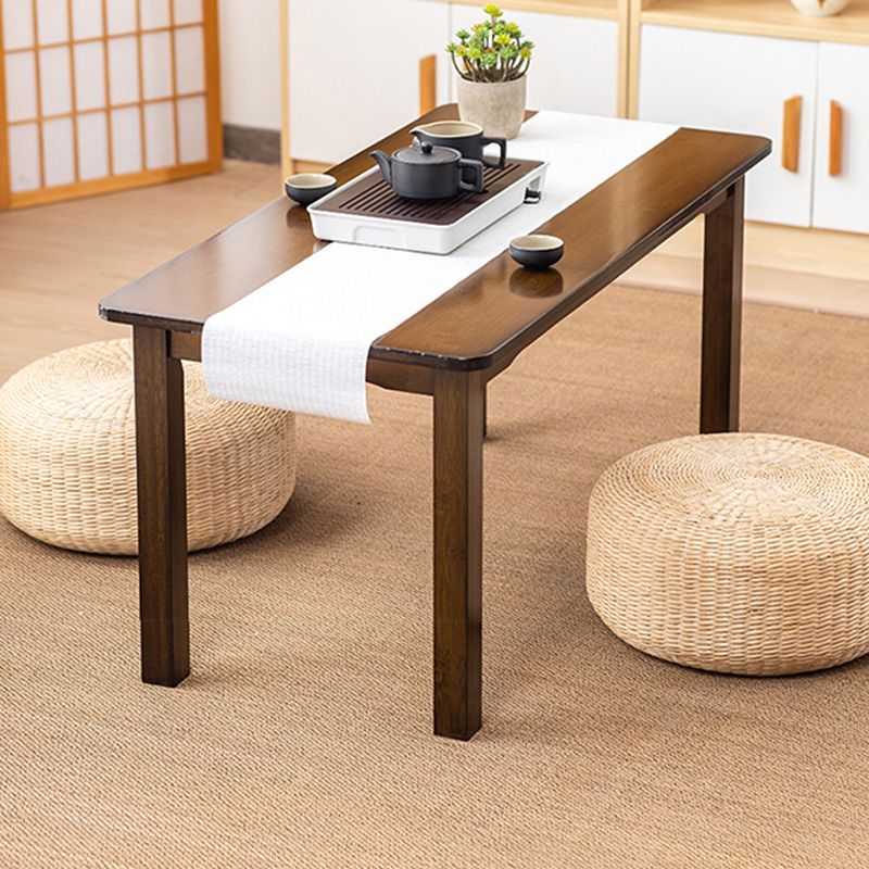 18" Wide Contemporary Coffee Table 4 Legs Coffee Cocktail Table