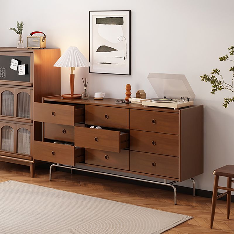 Modern Dresser Solid Wood Storage Chest Dresser with 5/6/9 Drawers