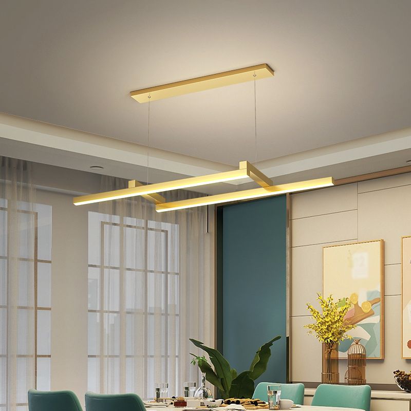 Style de style aluminium Aluminium Géométrie à la luminaire LED PROSDE LED avec ombre acrylique