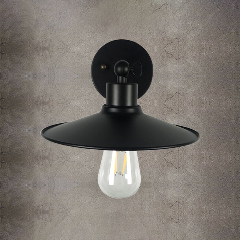 1 Light Wall Mount Light Fixture Industrial Wall Mounted Lighting