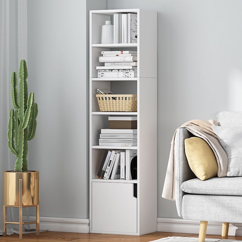 Contemporary Wooden Accent Cabinet with Shelves Storage Cabinet