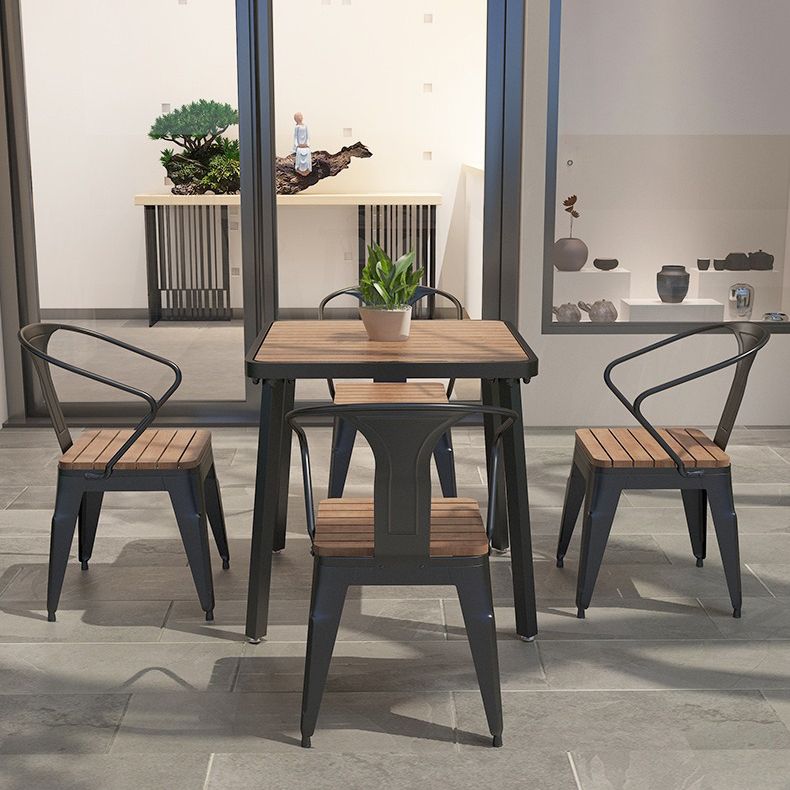 Modern Rectangle Table Set 1/2/5/7 Pieces Dining Set for Home