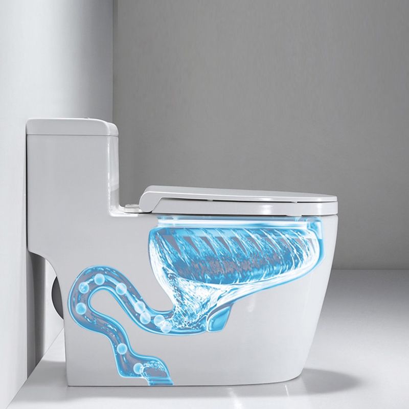 All In One Modern Urine Toilet Floor Mounted Porcelain Siphon Jet Toilet Bowl