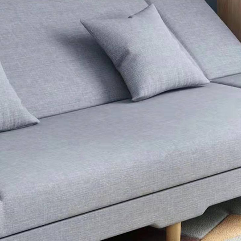 Linen Modern Armless Sleeper for Living Room and Apartment 31.5"