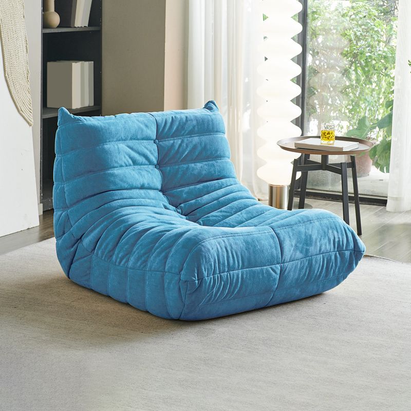 Nordic Style Living Room Upholstered Armless Tight Back Parsons Chair