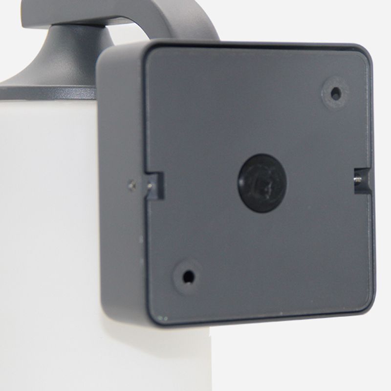 Cylinder Wall Mount Lamp 1-Light Vintage Black Wall Lighting Fixture for Bedroom