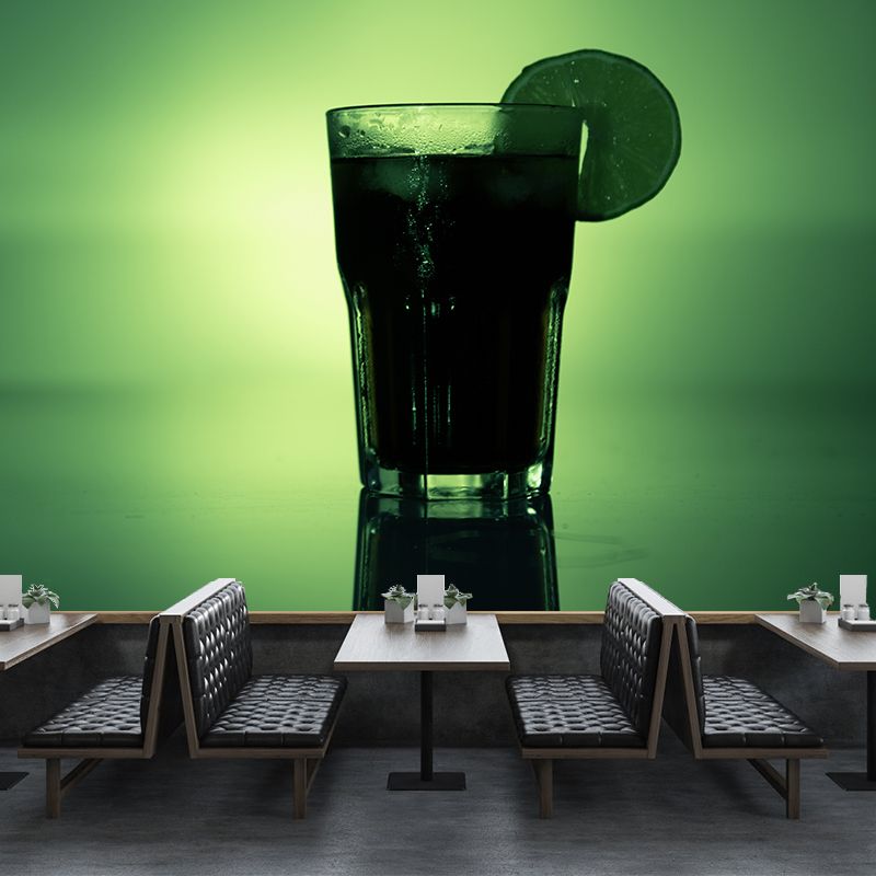 Wine Full Size Waterproofing Contemporary Wall Covering for Wine Bar, Custom Size Available