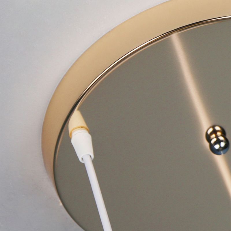 Crystal sfera a ciondolo modernità multipla luce sospesa per sala da pranzo